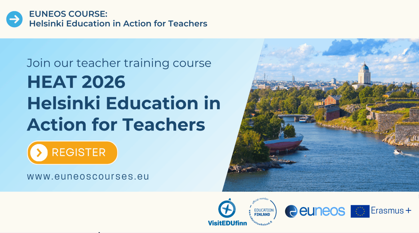 HEAT Teacher's Summer School - Helsinki Education in Action for Teachers | 23.8.-27.8.2027 | Helsinki