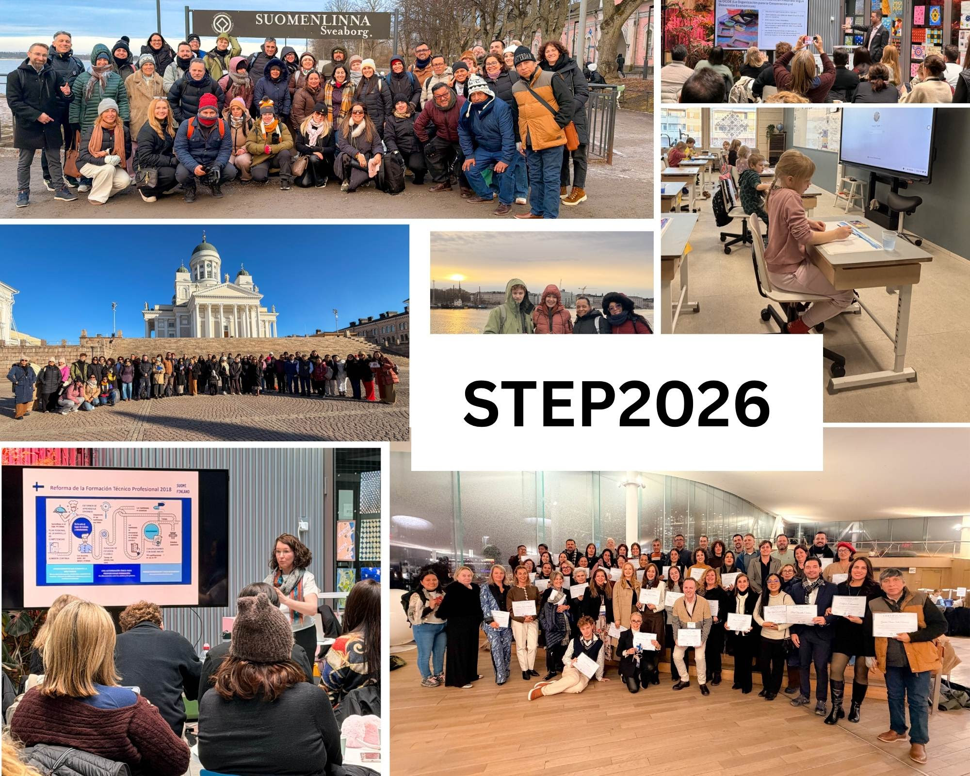 STEP2026: A Look Back at the 7th edition of the International Forum of Education in Helsinki / Erasmus Course in SPANISH
