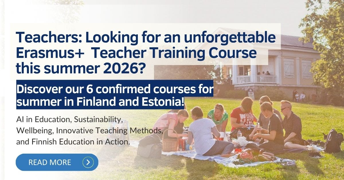 Summer 2026 Erasmus+ Courses in Finland – Registration Open!